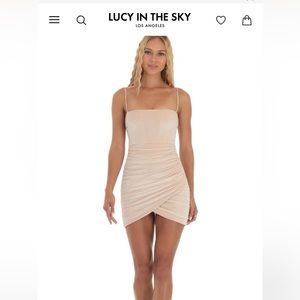Lucy in the Sky, Augusta Velvet Shimmer Dress